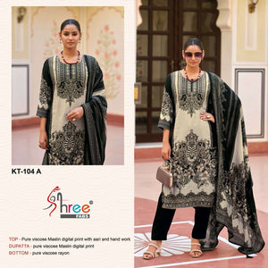 Shree Fab Kt-104  (4 Pcs)