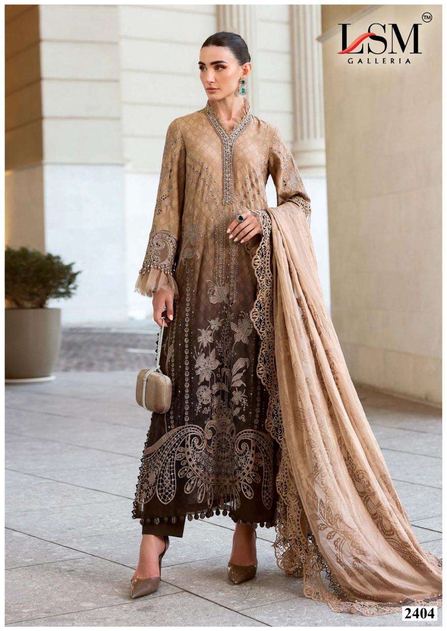 LSM Fabrics Parian Dream Vol 24 Pure Lawn Pakistani Suit
