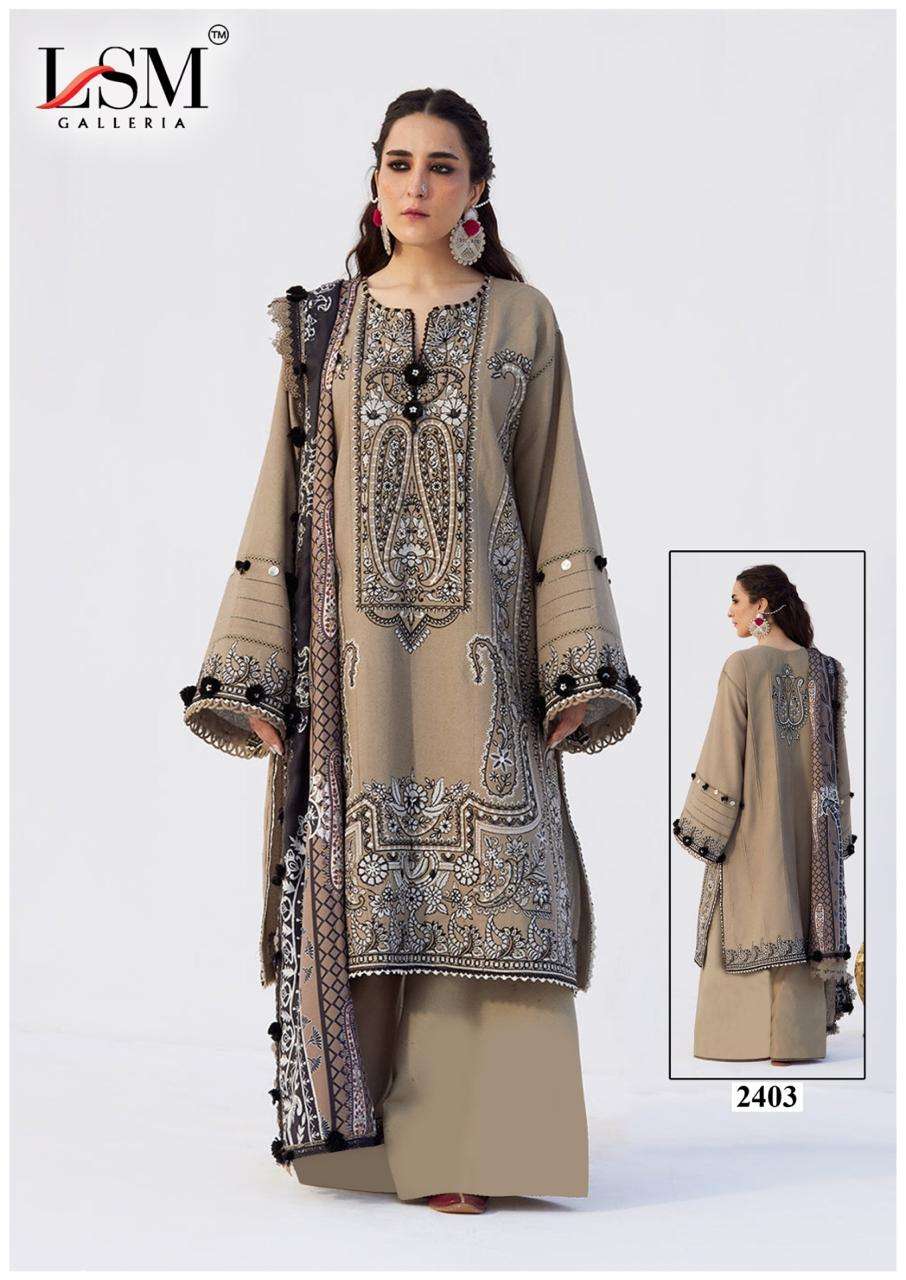 LSM Fabrics Parian Dream Vol 24 Pure Lawn Pakistani Suit