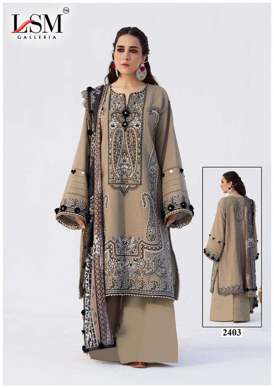 LSM Fabrics Parian Dream Vol 24 Pure Lawn Pakistani Suit