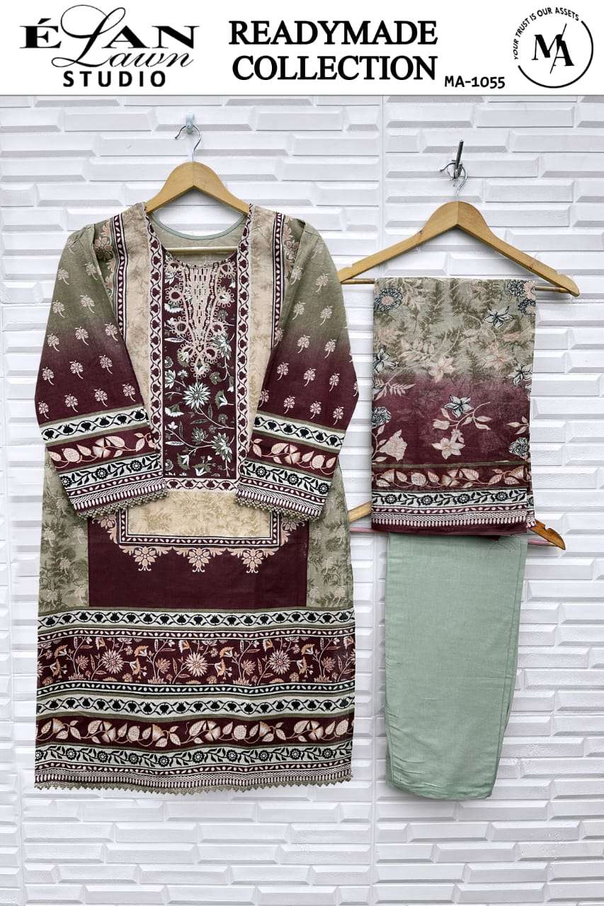 Elan Lawn Studio Ma-1055 To 1060 (6 Pcs)