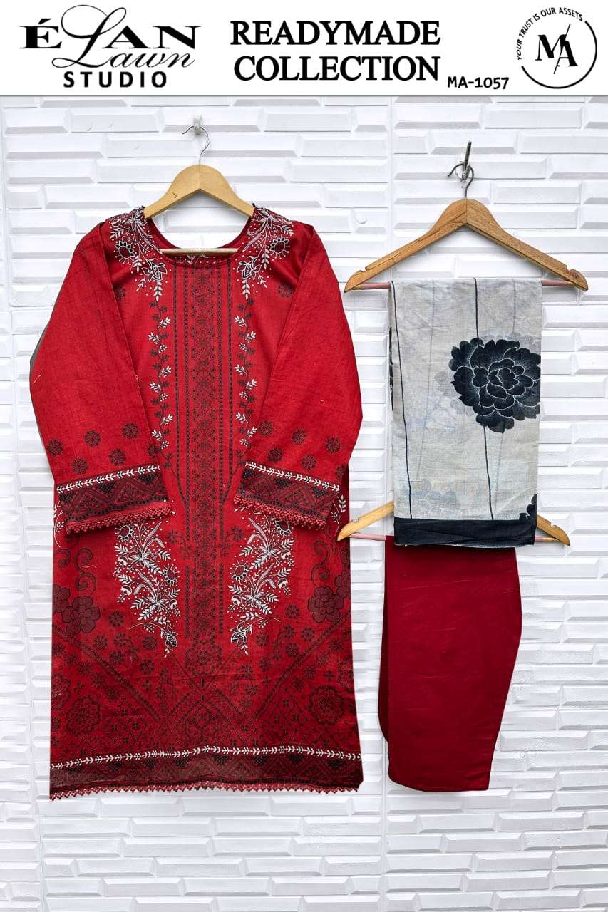 Elan Lawn Studio Ma-1055 To 1060 (6 Pcs)
