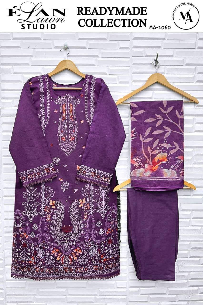Elan Lawn Studio Ma-1055 To 1060 (6 Pcs)