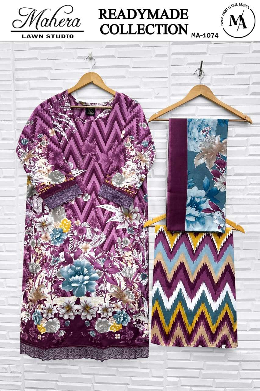 Mahera Lawn Studio Ma-1073 To 1078