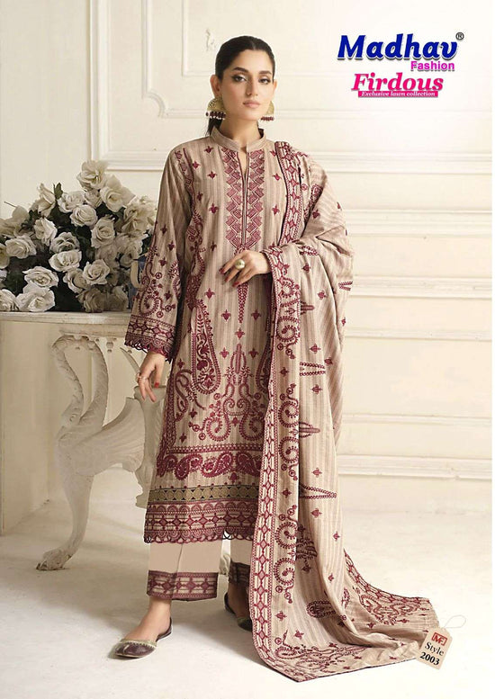 Madhav Fashion Firdous Vol-02
