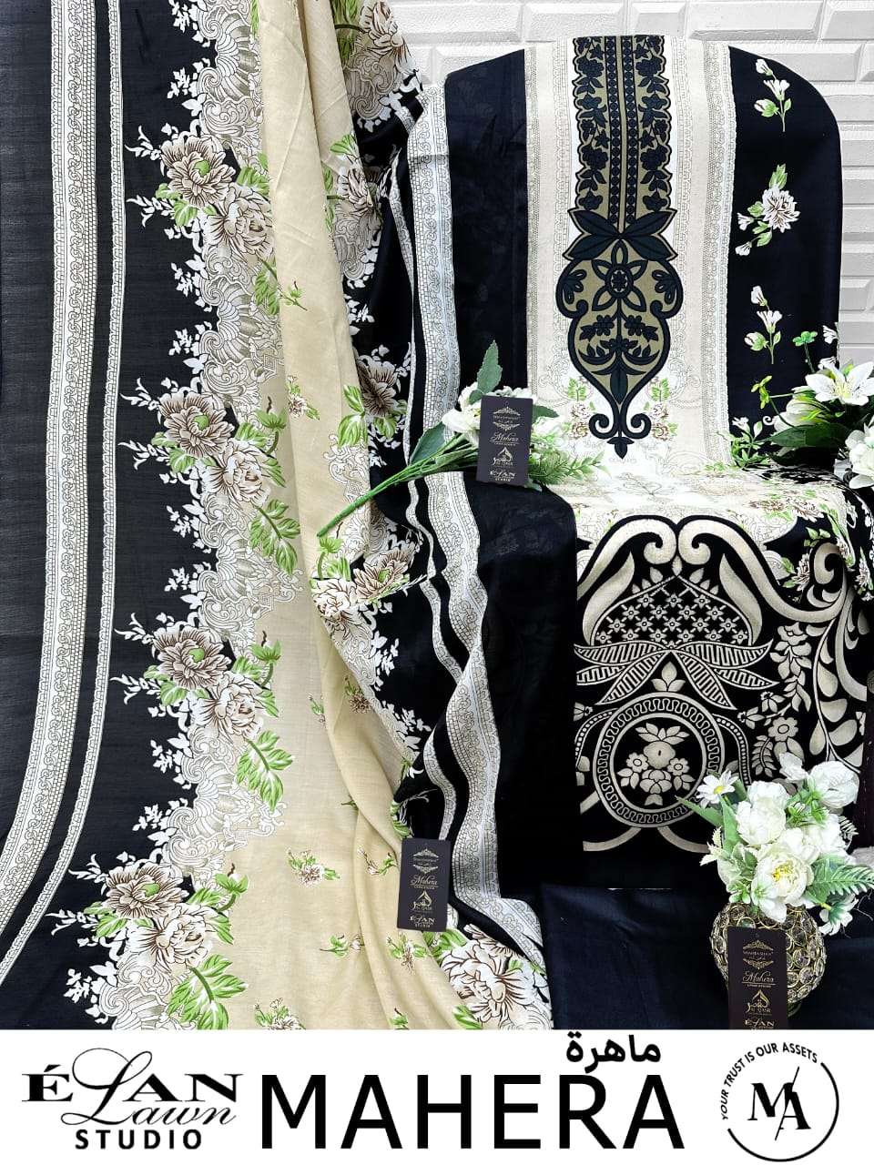 Elan Lawn Studio Mahera Vol-2