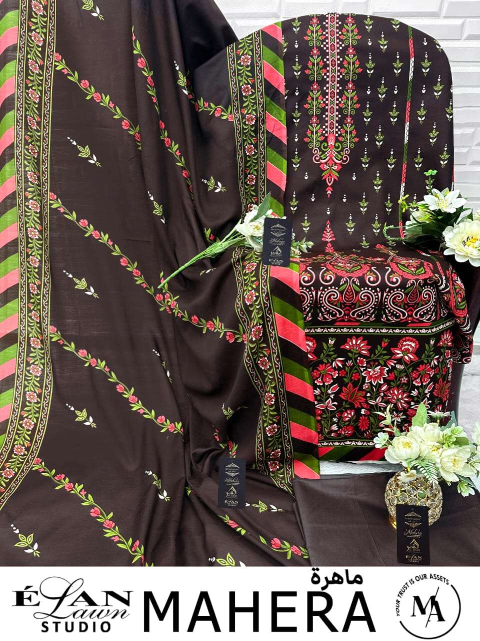 Elan Lawn Studio Mahera Vol-2