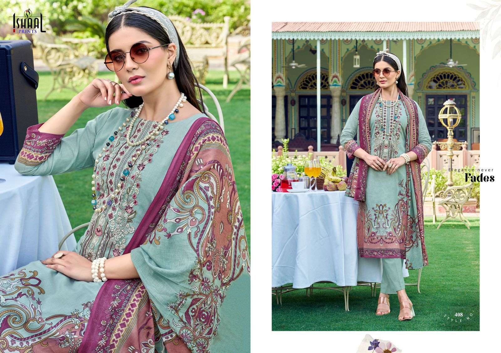 Ishaal Prints Maira Vol-04 (8 Pcs)