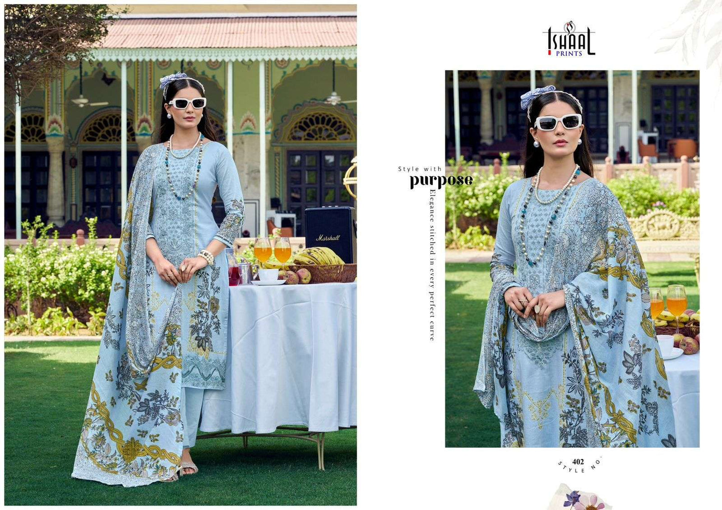 Ishaal Prints Maira Vol-04 (8 Pcs)