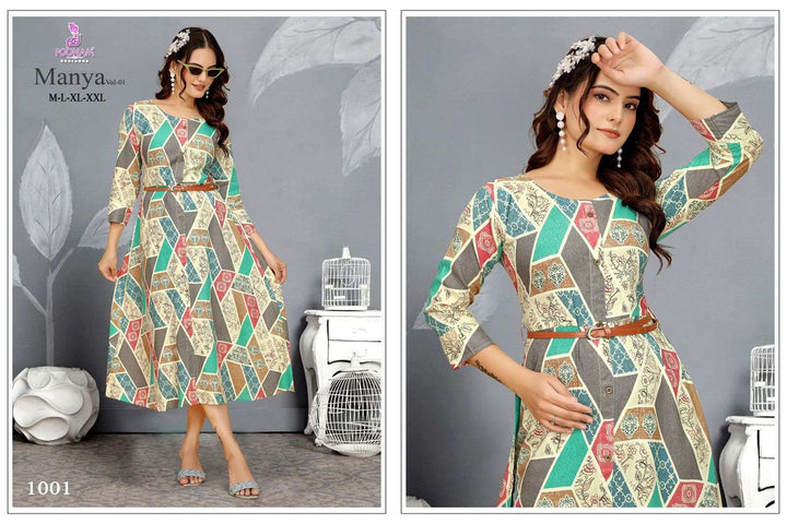 Poonam Designer Manya Vol-1