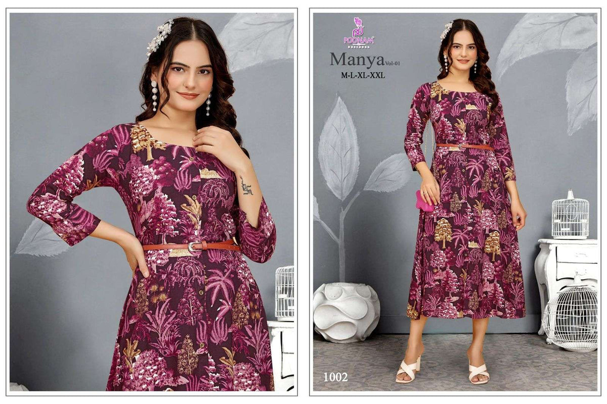Poonam Designer Manya Vol-1