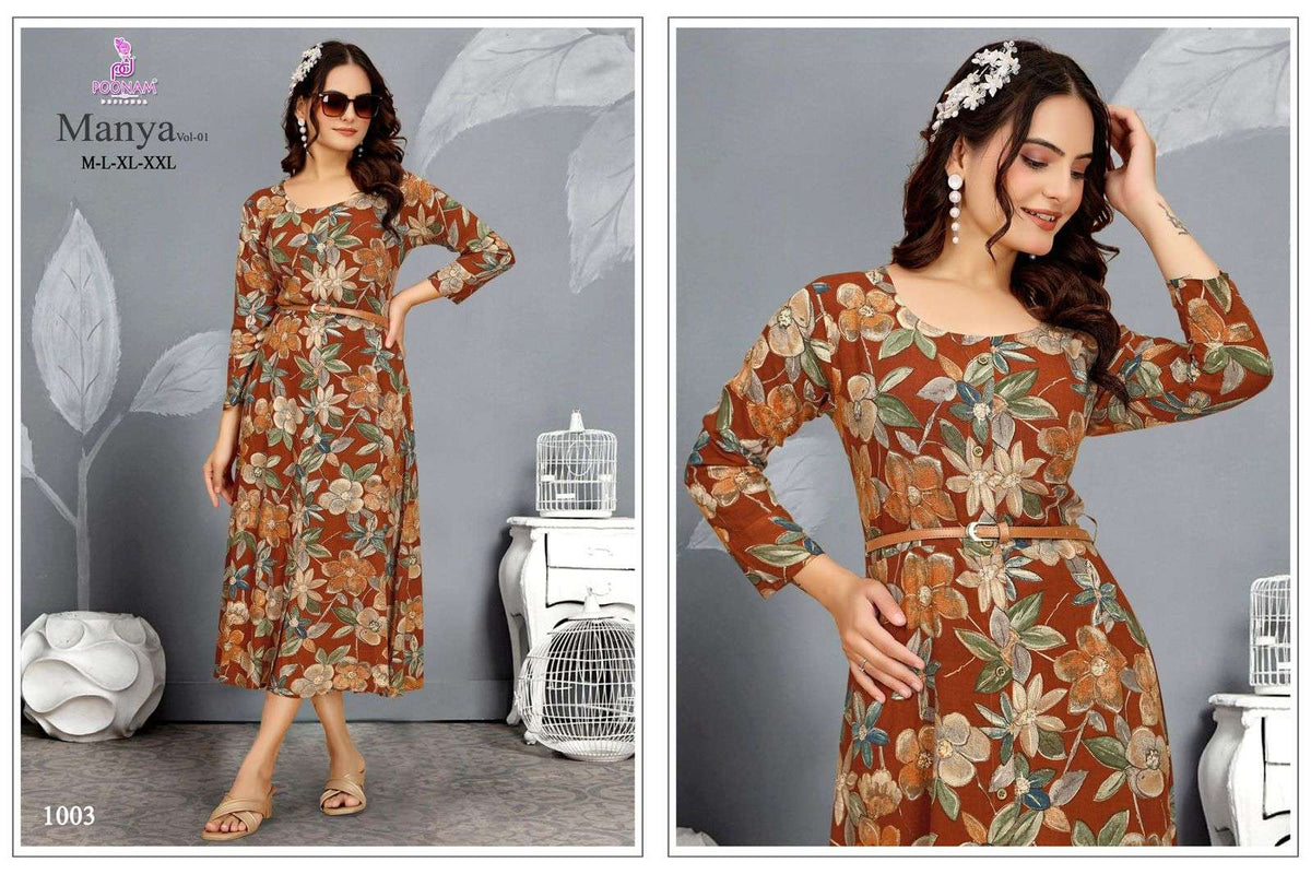 Poonam Designer Manya Vol-1