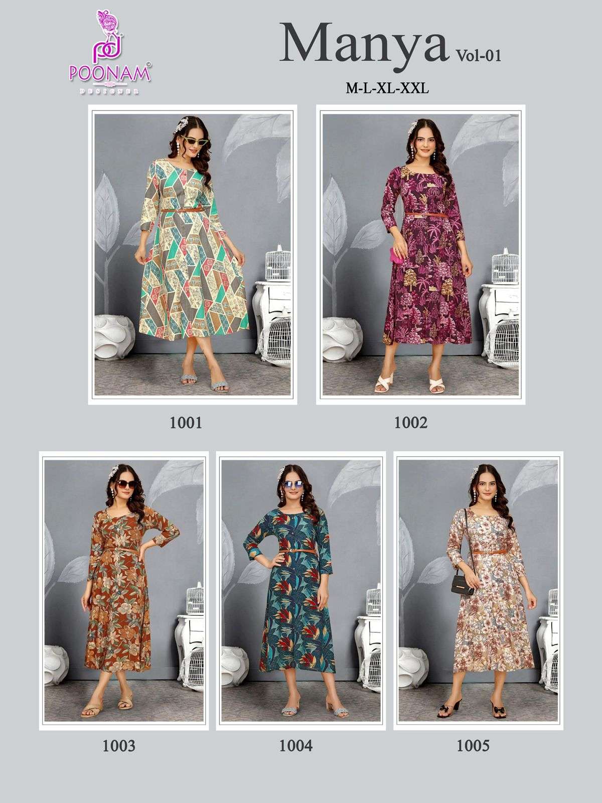 Poonam Designer Manya Vol-1