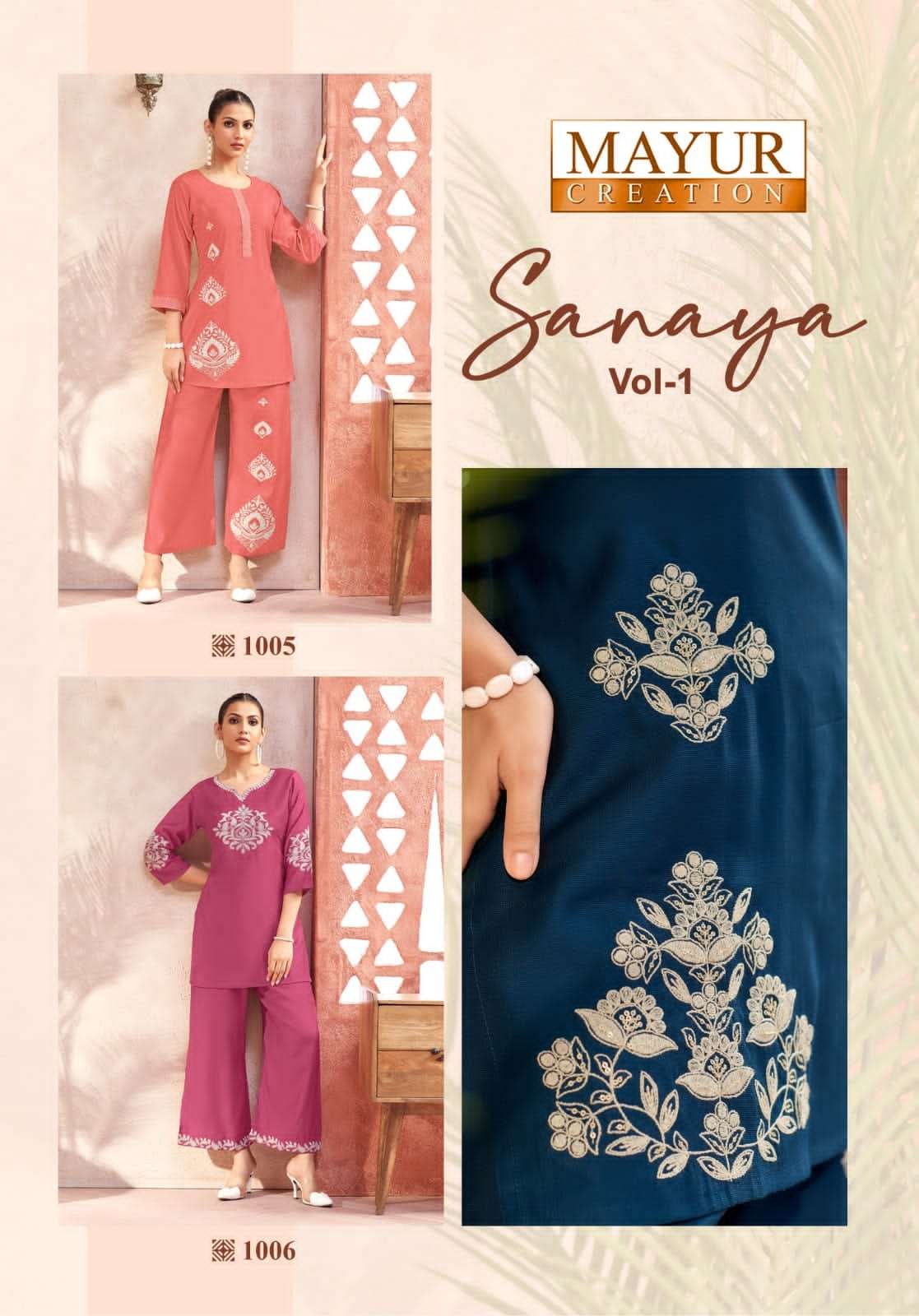 Mayur Creation Sanaya Vol-1