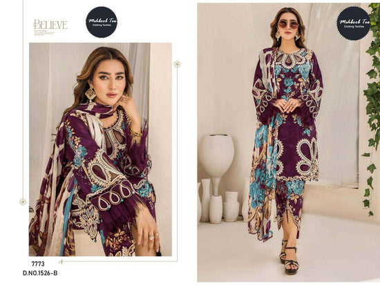 Mehboob Tex 1522-1526 (4 Pcs)