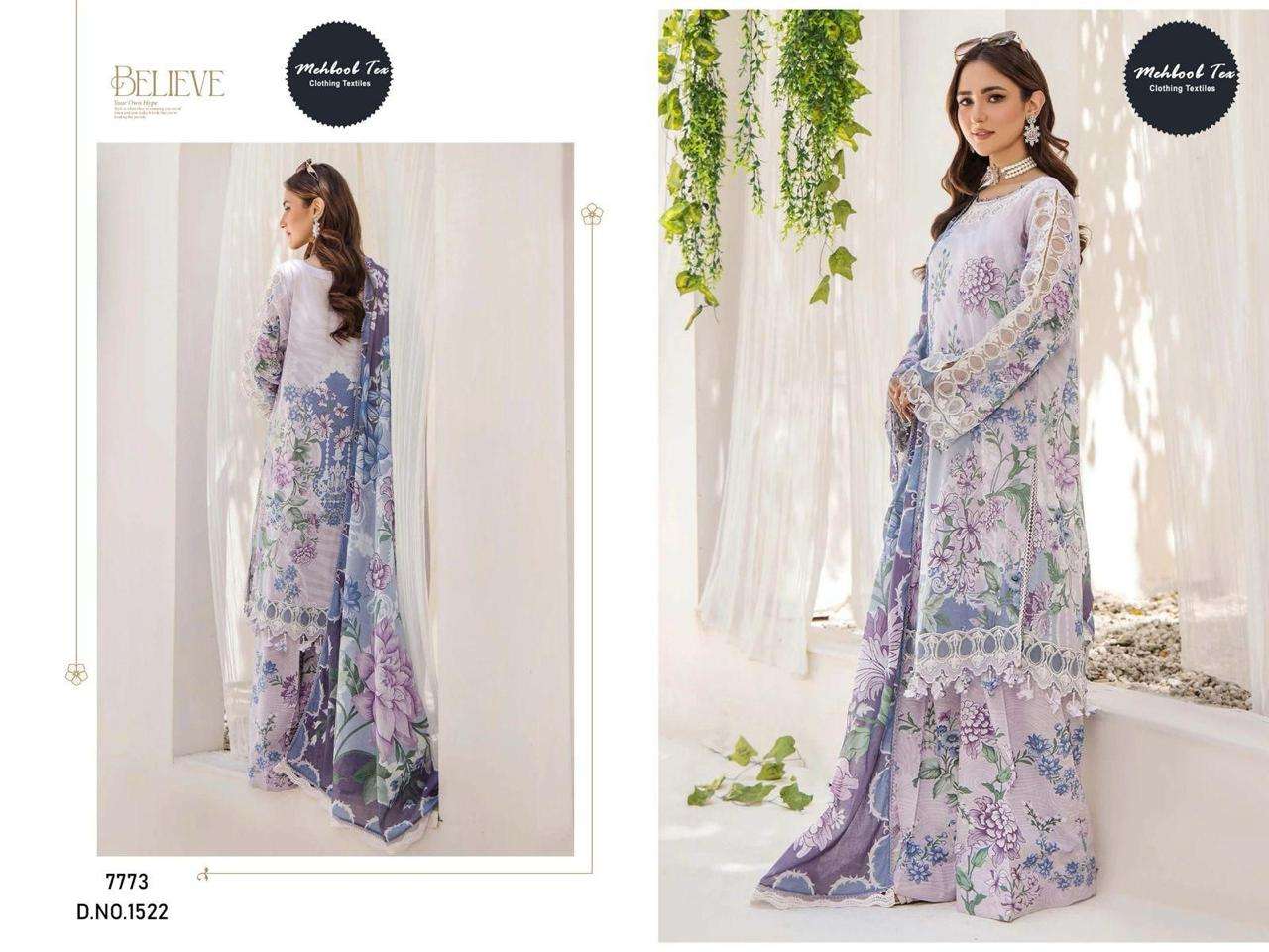 Mehboob Tex 1522-1526 (4 Pcs)