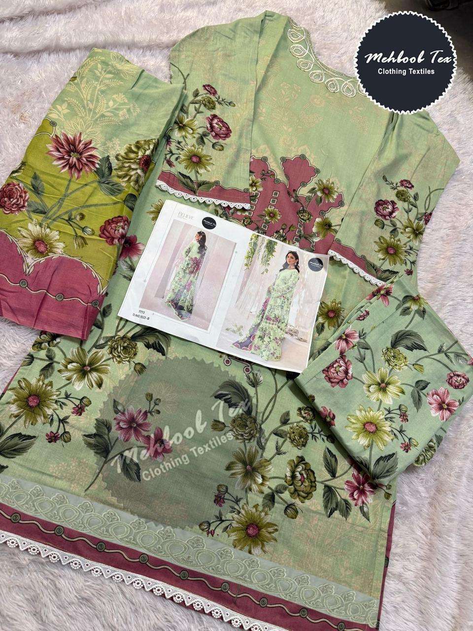 Mehboob Tex 1522-1526 (4 Pcs)