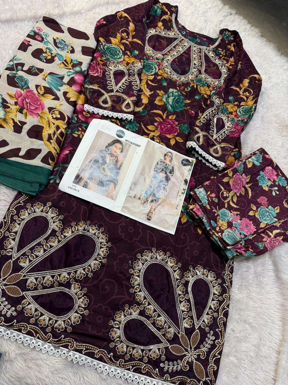 Mehboob Tex 1522-1526 (4 Pcs)