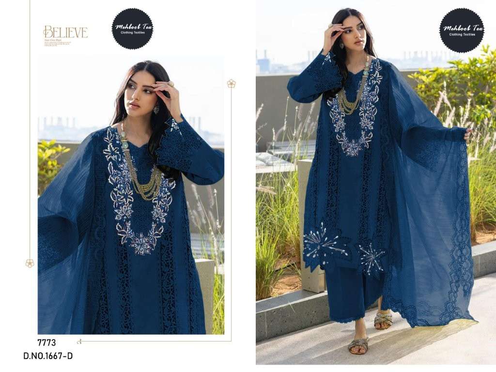 Mehboob Tex 1667 Colour