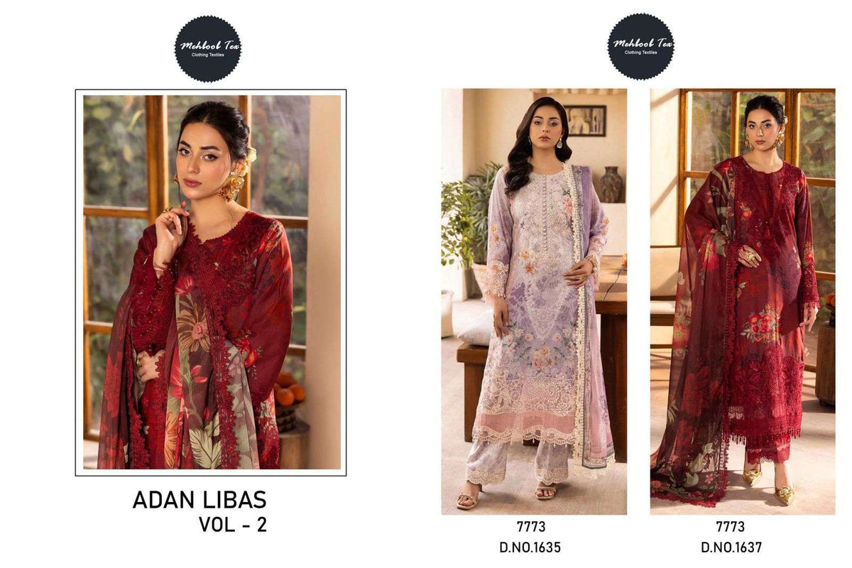 Mahbob Kithur Mehboob Tex 1635-1637 - Amrah Wholesale