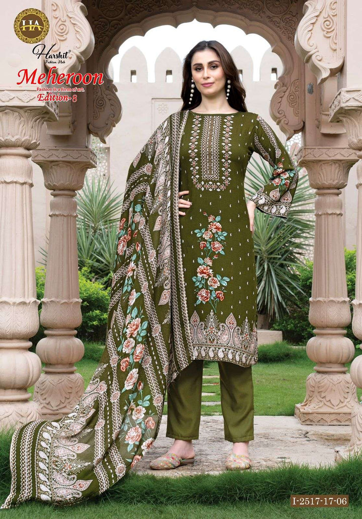 Harshit Fashion Hub Meheroon Vol-08