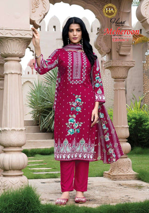 Harshit Fashion Hub Meheroon Vol-08