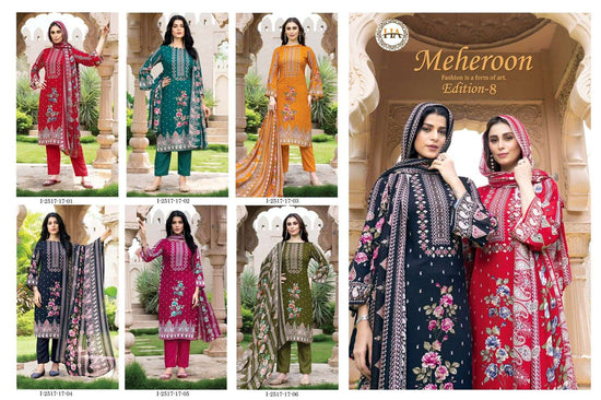 Harshit Fashion Hub Meheroon Vol-08