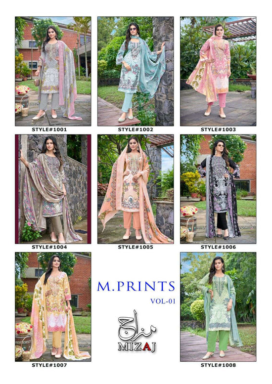 Mizaj M Prints Vol-01