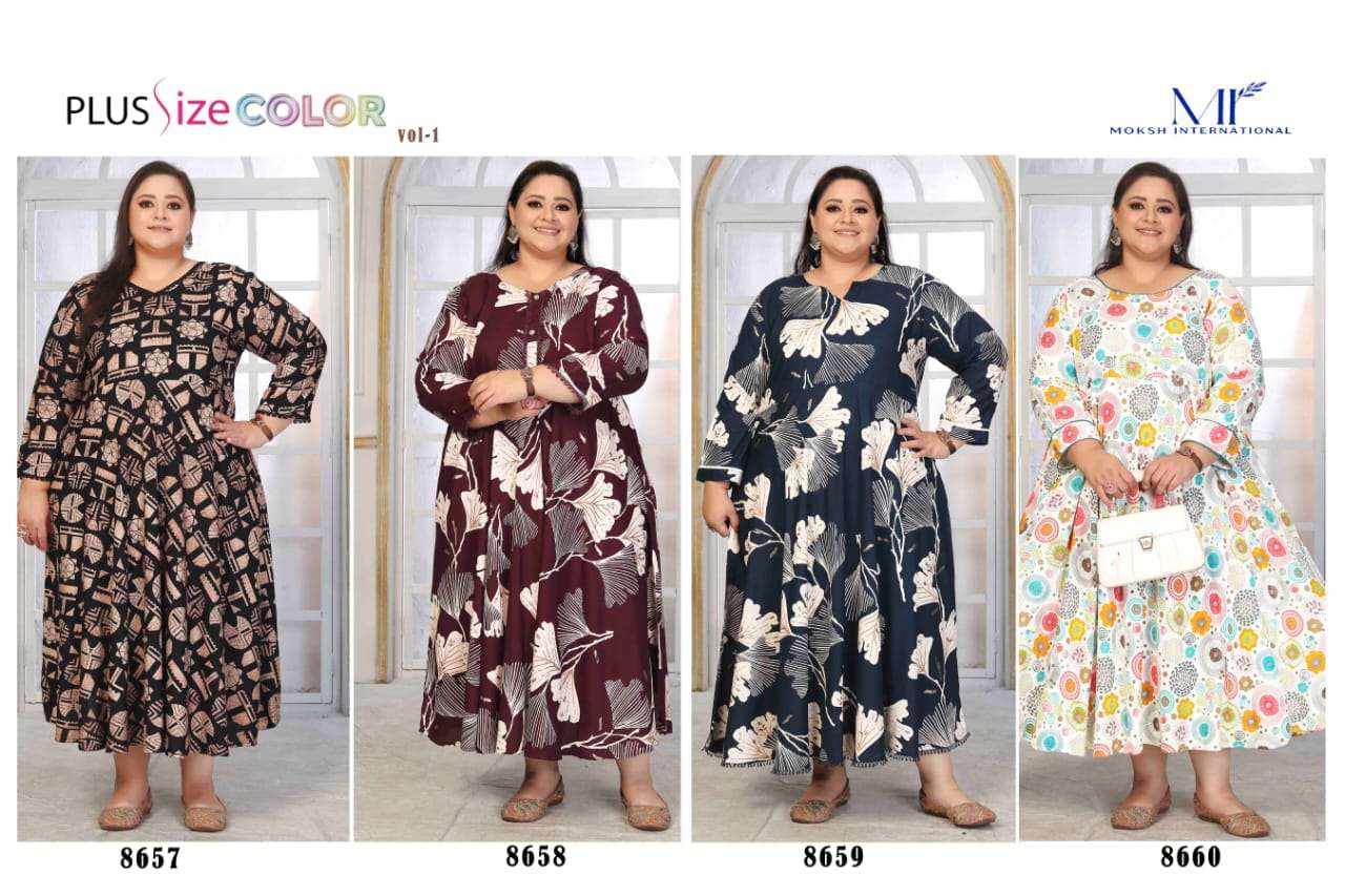 Moksh International Plus Size Colour Vol-1