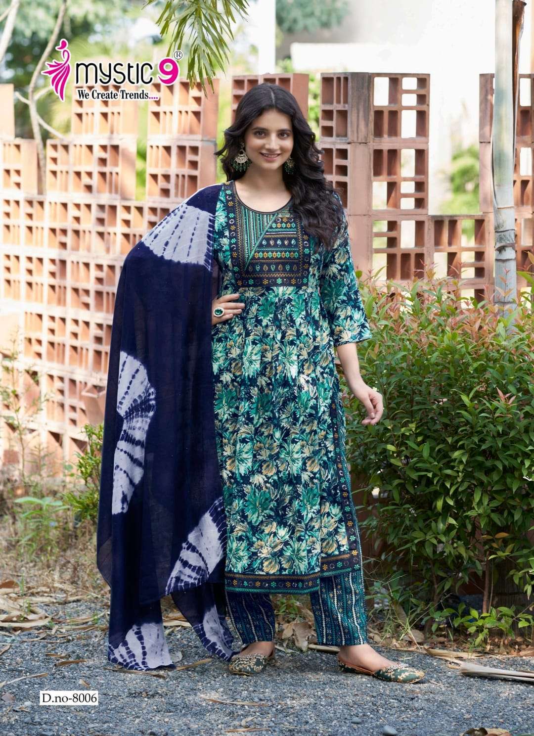 Mystic9 Simran Vol-08  (8 Pcs)