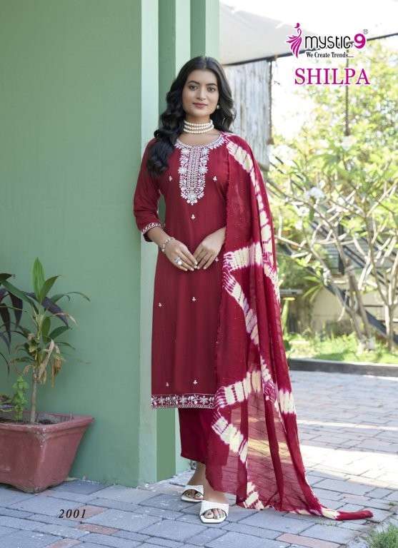 Mystic9 Shilpa Vol-02  (8 Pcs)