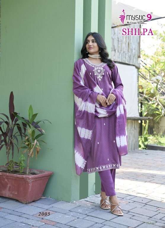 Mystic9 Shilpa Vol-02  (8 Pcs)