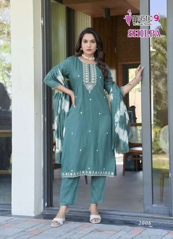 Mystic9 Shilpa Vol-02  (8 Pcs)