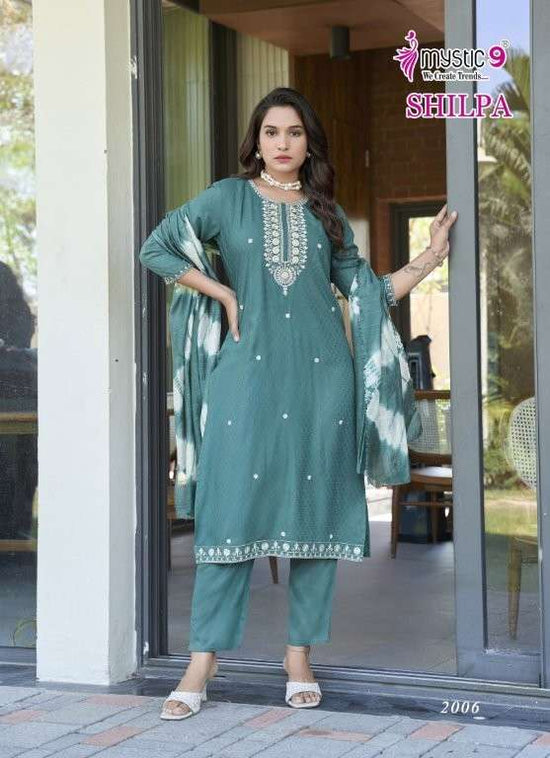 Mystic9 Shilpa Vol-02  (8 Pcs)