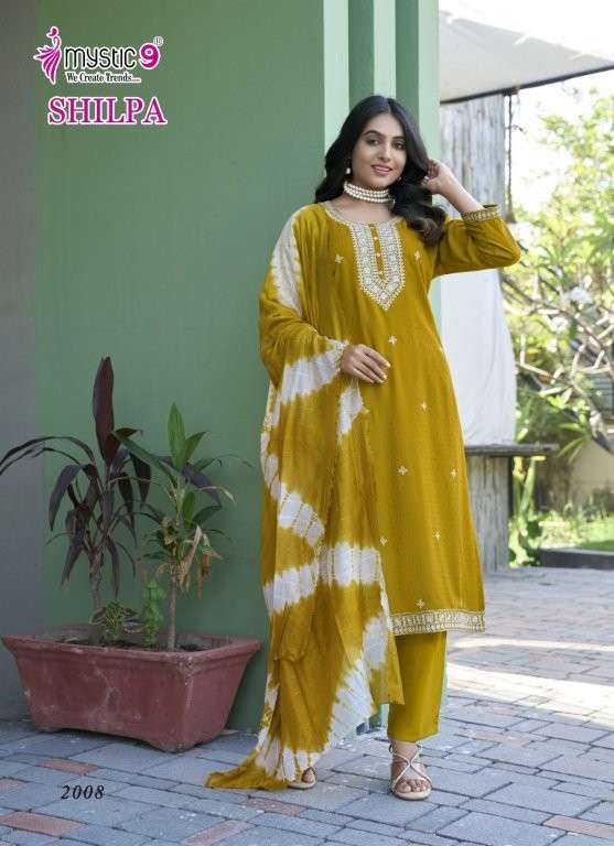 Mystic9 Shilpa Vol-02  (8 Pcs)