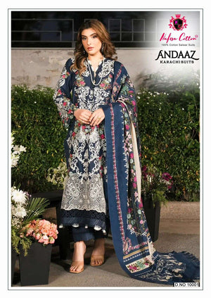 Nafisa Cotton Andaaz Karachi Suit Vol-10