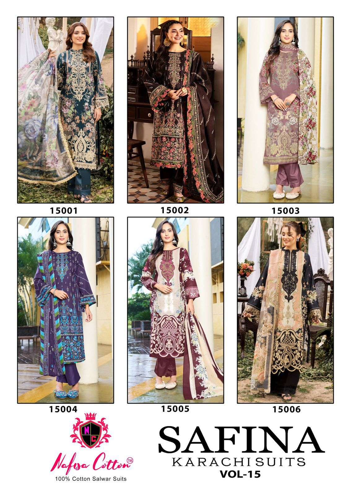 Nafisa Cotton Safina Vol-15