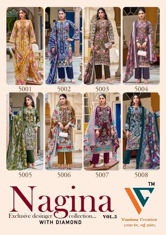 Vandana Creation Nagina Vol-05 (8 Pcs)