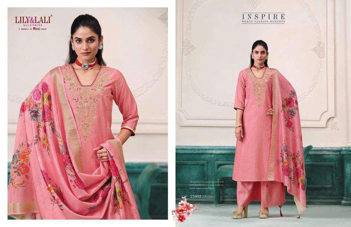 Lily And Lali Nargis  (6 Pcs)