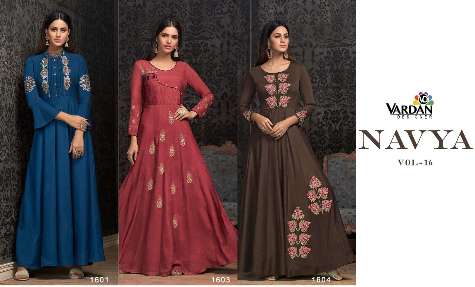 Vardan Designer Navya Vol-16  (2 Pcs)
