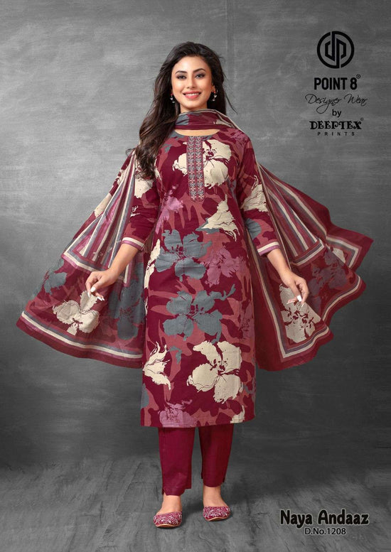 Deeptex Naya Andaaz Vol-12  (10 Pcs)