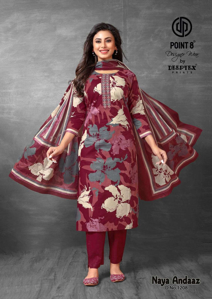 Deeptex Naya Andaaz Vol-12  (10 Pcs)