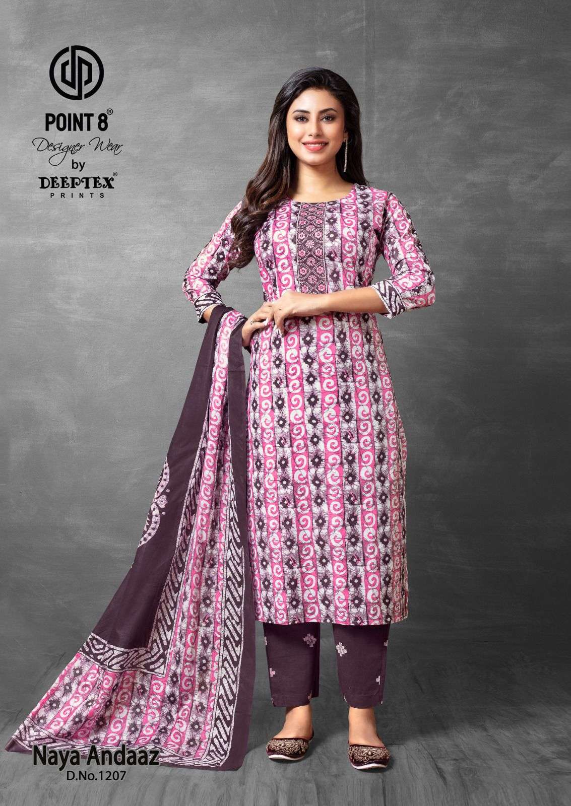 Deeptex Naya Andaaz Vol-12  (10 Pcs)