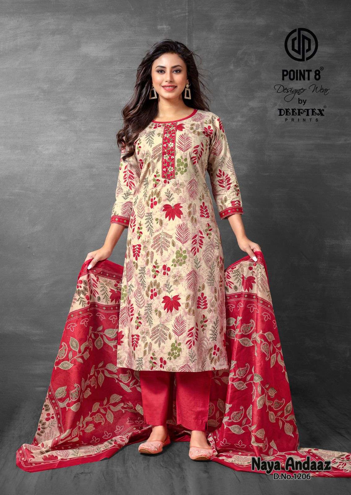 Deeptex Naya Andaaz Vol-12  (10 Pcs)
