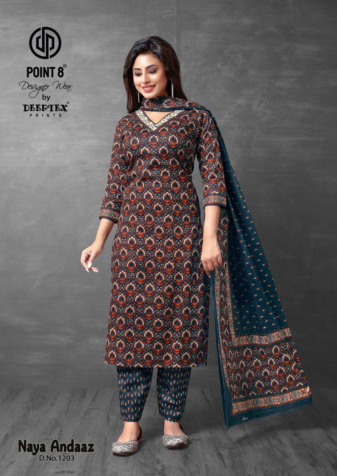 Deeptex Naya Andaaz Vol-12  (10 Pcs)