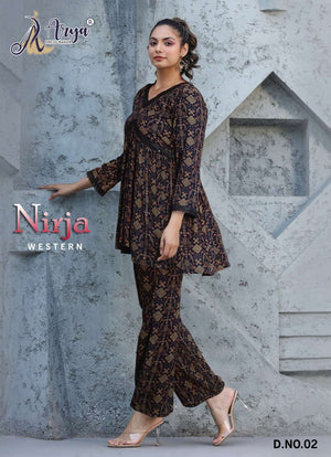 Arya Dress Maker Nirja (3 Pcs)