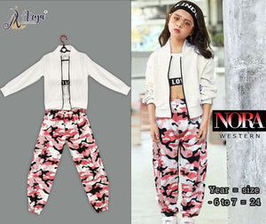 Arya Dress Maker Nora Children  (4 Pcs)