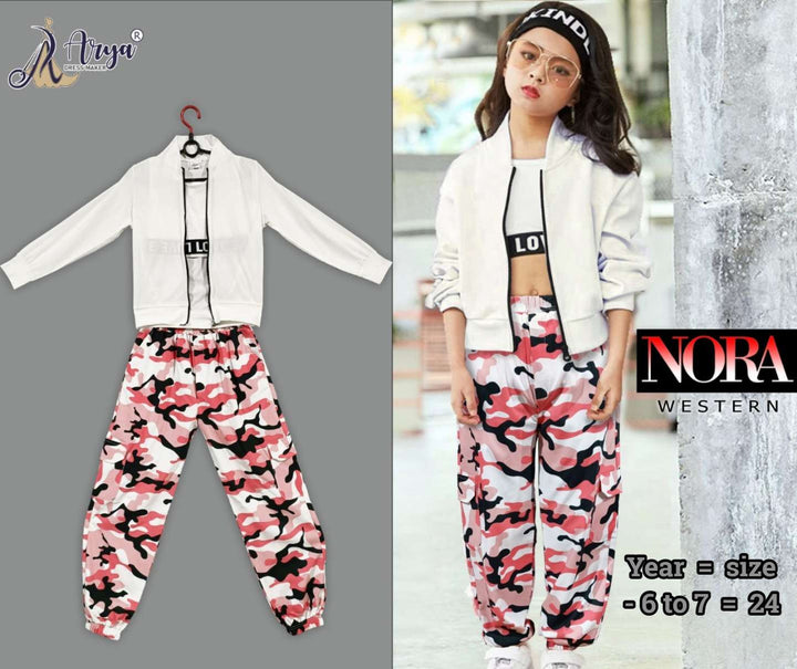 Arya Dress Maker Nora Children  (4 Pcs)