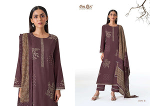 Omtex Vareya Cotton Dress Material Wholesale Catalogue - Amrah Wholesale