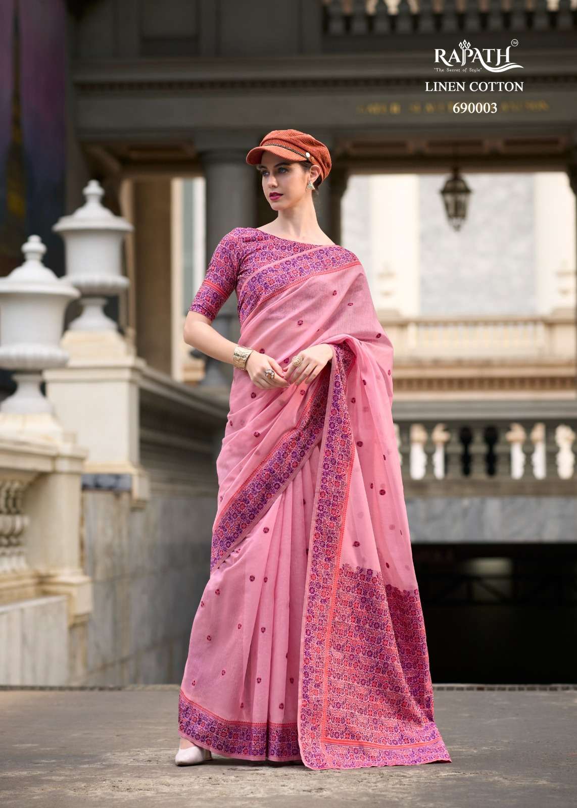 Rajpath Prajanya 690001 To 690006 Series Soft Linen Cotton Print